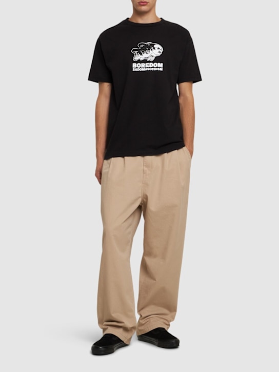 LuisaViaRoma PleasuresT-shirt Boredom In Cotone Stampato