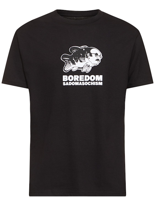 LuisaViaRoma PleasuresT-shirt Boredom in cotone stampato