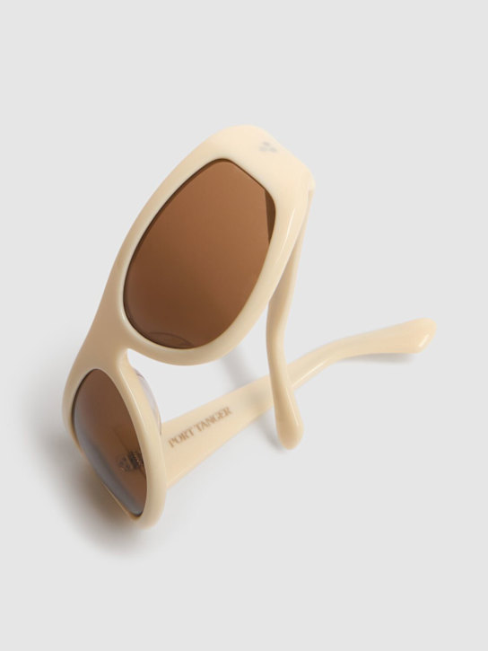 LuisaViaRoma Port TangerOcchiali Da Sole Fayaz In Acetato / Lenti Tabacco