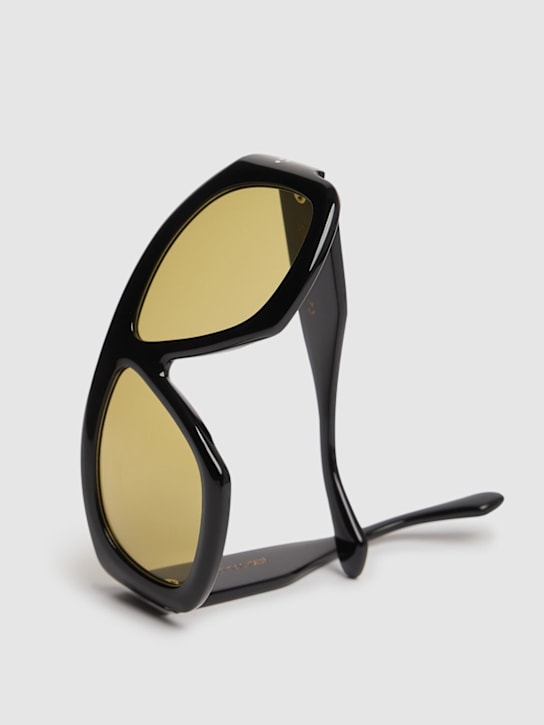 LuisaViaRoma Port TangerOcchiali Da Sole Mari In Acetato / Lenti Oliva