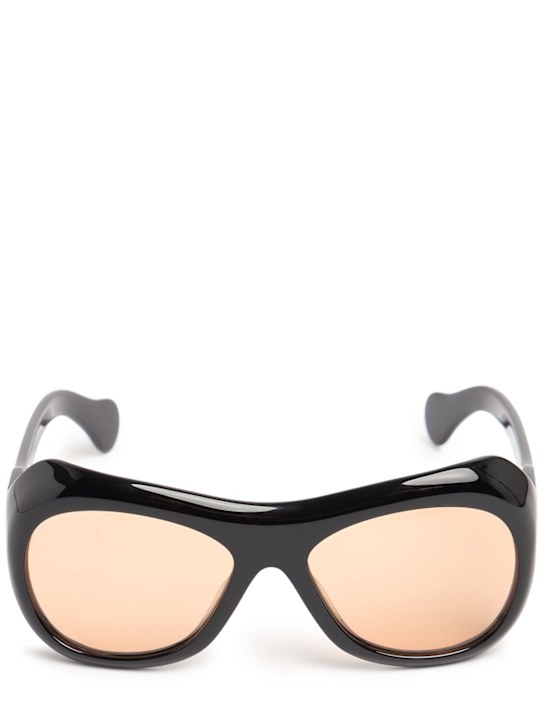 LuisaViaRoma Port TangerOcchiali da sole Soledad in acetato / lenti ambra