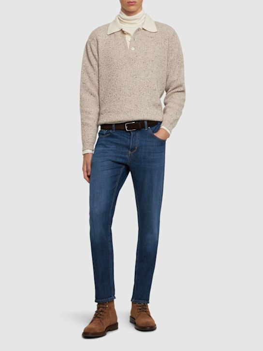 LuisaViaRoma PT TorinoJeans Regular Fit In Denim Di Cotone