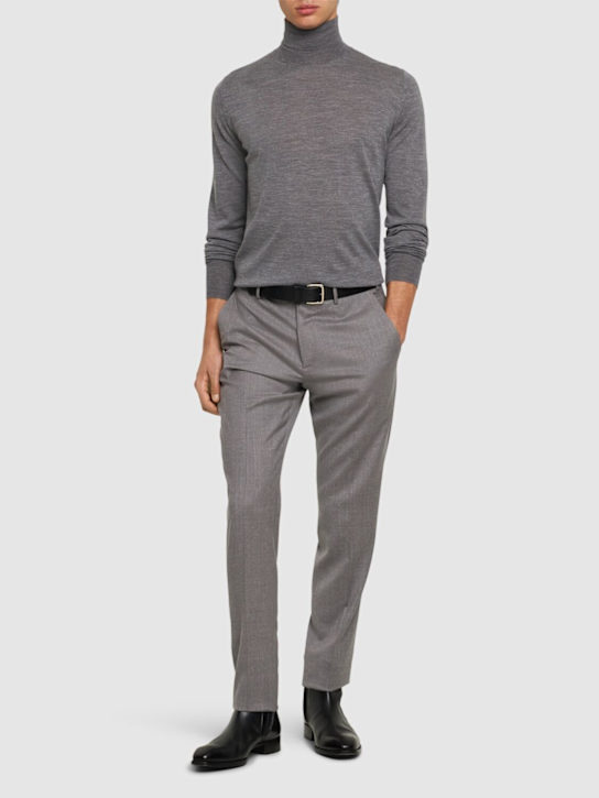 LuisaViaRoma PT TorinoMaglia Slim Fit In Lana Super Fine