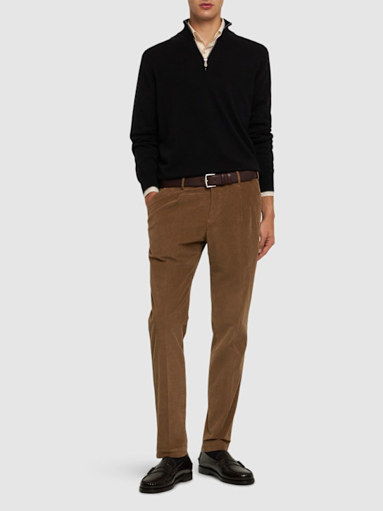LuisaViaRoma PT TorinoPantaloni Master In Misto Raso Di Cotone Stretch