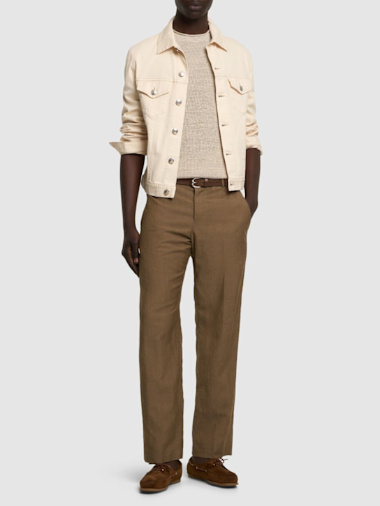 LuisaViaRoma PT TorinoPantaloni Michael In Lana E Lino