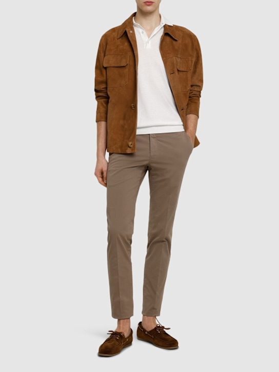 LuisaViaRoma PT TorinoPantaloni Slim Fit In Gabardina Stretch