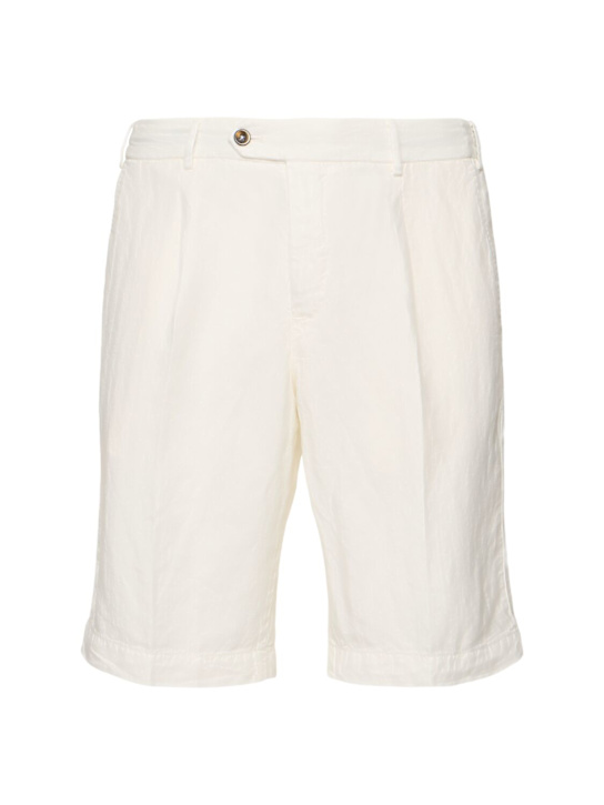 LuisaViaRoma PT TorinoShorts in misto lyocell spigato