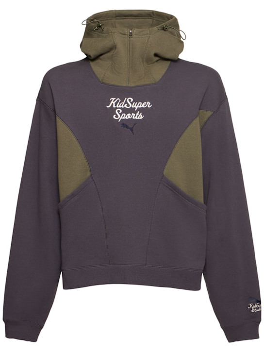 LuisaViaRoma PUMAFelpa KidSuper Studios Progressive con cappuccio