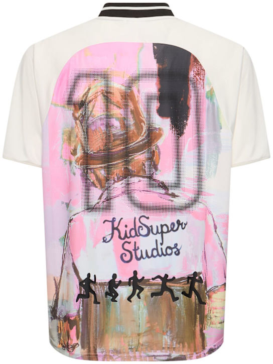 LuisaViaRoma PUMAT-shirt KidSuper Studios In Jersey Stampa