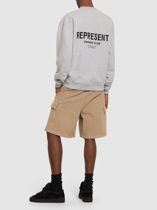 LuisaViaRoma RepresentFelpa Oversize Owners Club In Cotone