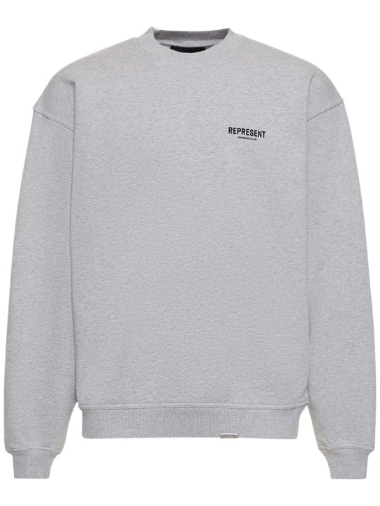 LuisaViaRoma RepresentFelpa oversize Owners Club in cotone