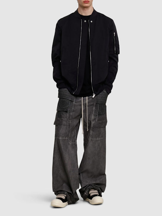 LuisaViaRoma Rick Owens DRKSHDWBomber Classic Flight