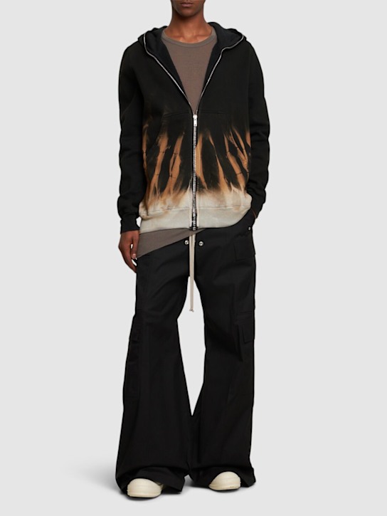 LuisaViaRoma Rick Owens DRKSHDWFelpa Jumbo Gimp Con Zip