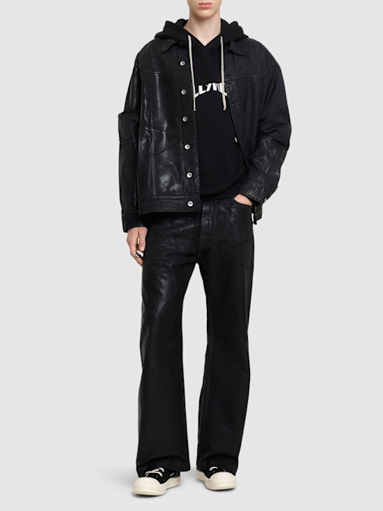 LuisaViaRoma Rick Owens DRKSHDWFelpa Oversize Hollywood