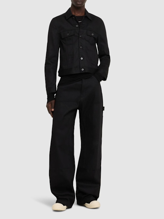 LuisaViaRoma Rick Owens DRKSHDWGiacca Trucker In Denim