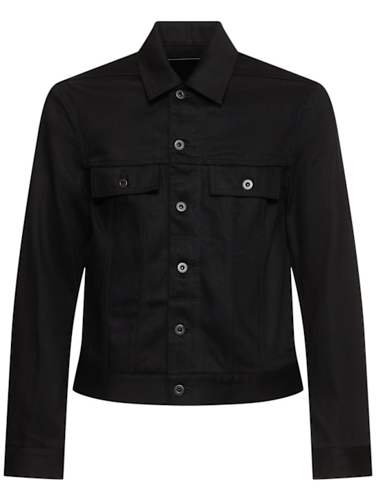 LuisaViaRoma Rick Owens DRKSHDWGiacca Trucker in denim