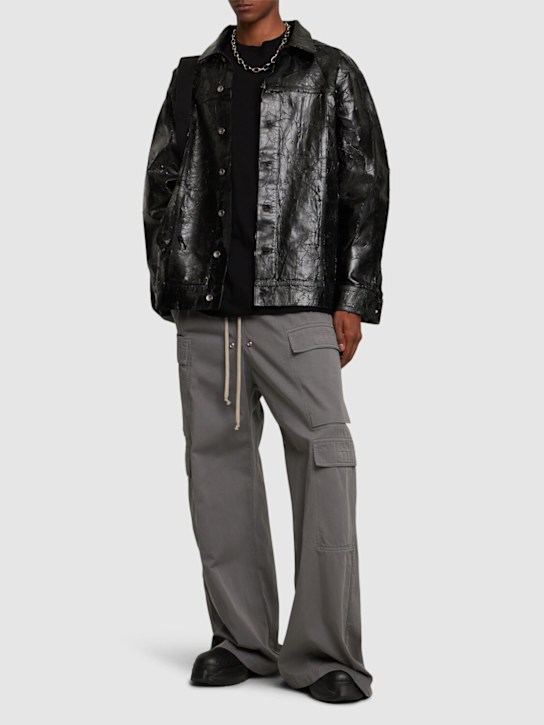 LuisaViaRoma Rick Owens DRKSHDWPantaloni Cargo Jumbo Belas In Cotone
