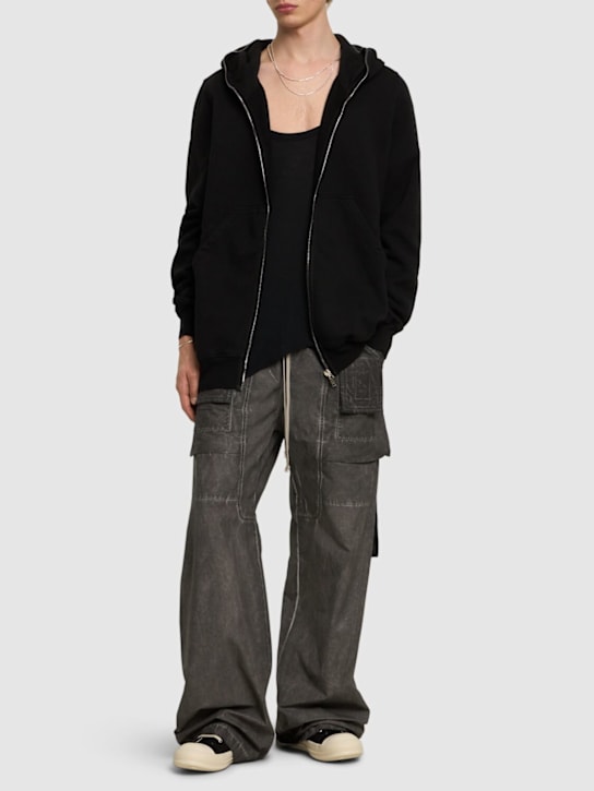 LuisaViaRoma Rick Owens DRKSHDWPantaloni Cargo Larghi Creatch