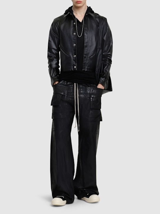 LuisaViaRoma Rick Owens DRKSHDWPantaloni Cargo Larghi Creatch