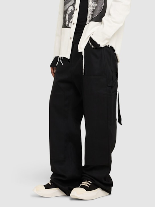 LuisaViaRoma Rick Owens DRKSHDWSneakers Abstract Low Sneaks