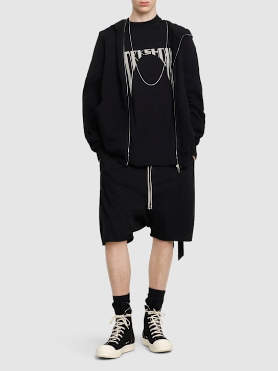 LuisaViaRoma Rick Owens DRKSHDWT-shirt Tommy T In Cotone