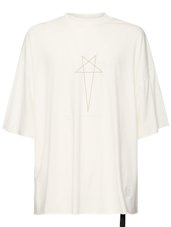 LuisaViaRoma Rick Owens DRKSHDWT-shirt Tommy T in cotone