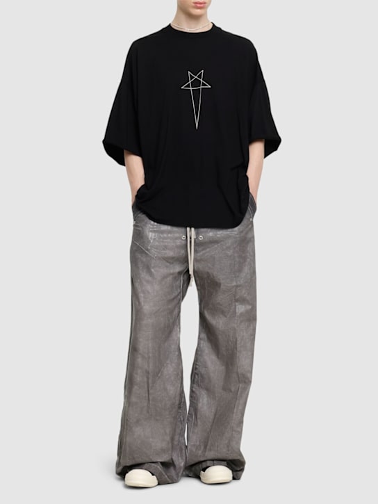 LuisaViaRoma Rick Owens DRKSHDWT-shirt Tommy T In Cotone