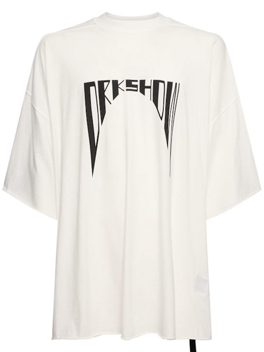 LuisaViaRoma Rick Owens DRKSHDWT-shirt Tommy T in cotone