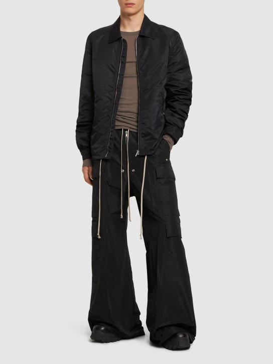 LuisaViaRoma Rick OwensPantaloni Cargobelas In Poly