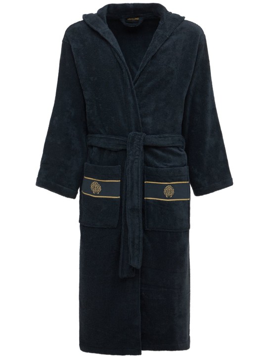 LuisaViaRoma Roberto CavalliAccappatoio Gold New in cotone