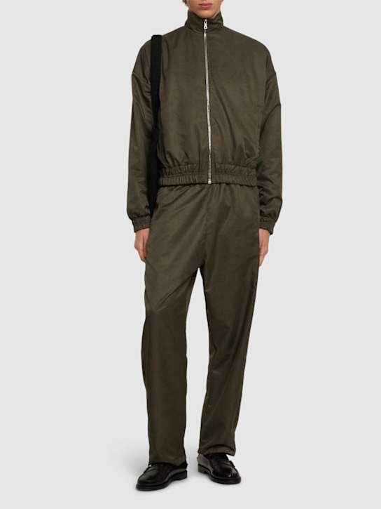 LuisaViaRoma Rough.Pantaloni Sportivi Ampi OS Jacquard