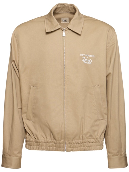 LuisaViaRoma Roy Roger'sGiacca Driver in gabardina tinta