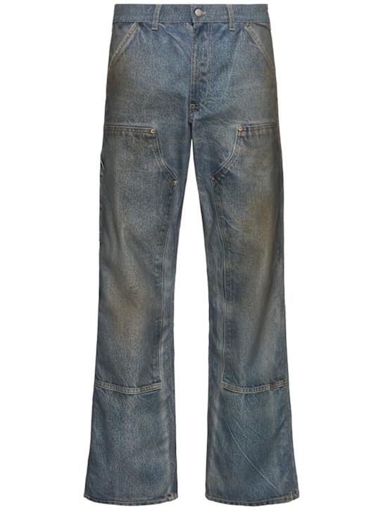 LuisaViaRoma Roy Roger'sPantaloni Digital Print Statement in tela