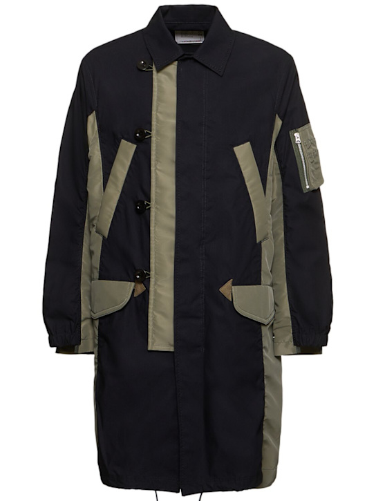 LuisaViaRoma SacaiCappotto military in nylon e cotone
