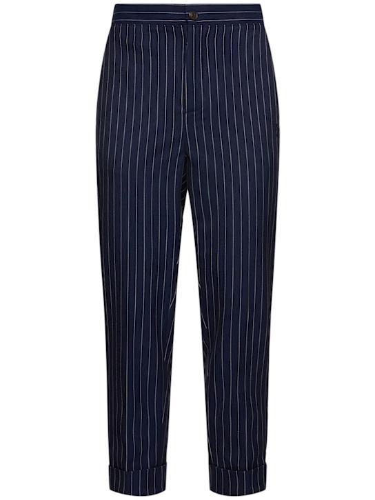 LuisaViaRoma Sergio TacchiniPantaloni sportivi Gessato Suiting