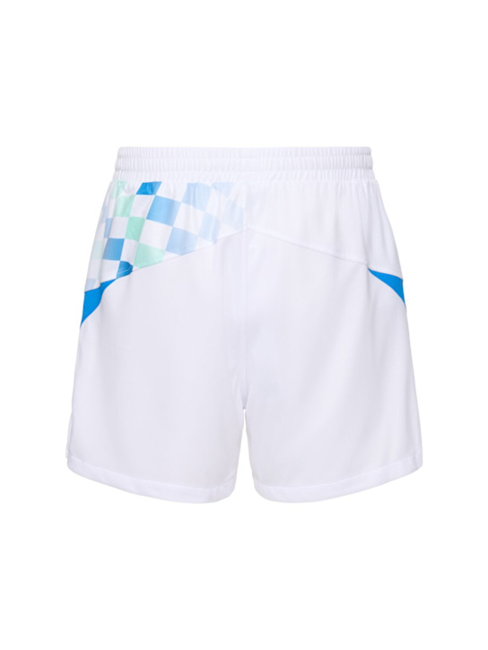 LuisaViaRoma Sergio TacchiniShorts Luca In Piqué Stampato