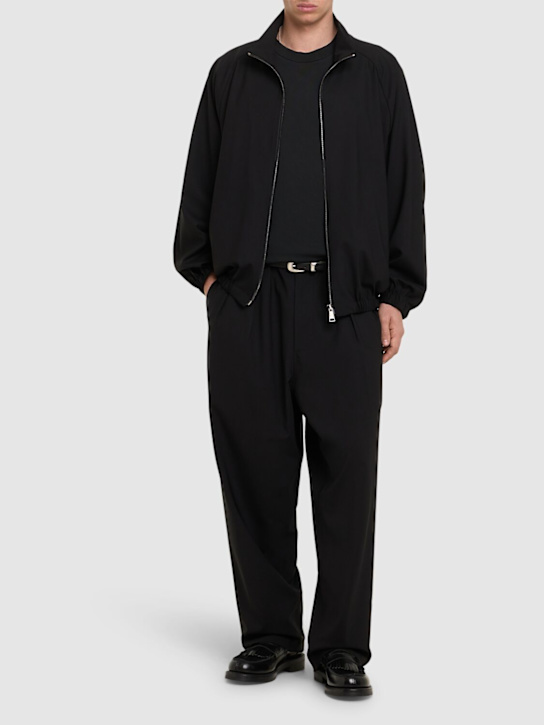 LuisaViaRoma Seven GaugeGiacca In Misto Lana Tropical Con Zip