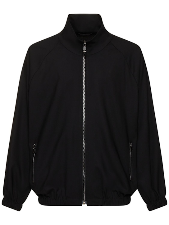 LuisaViaRoma Seven GaugeGiacca in misto lana tropical con zip