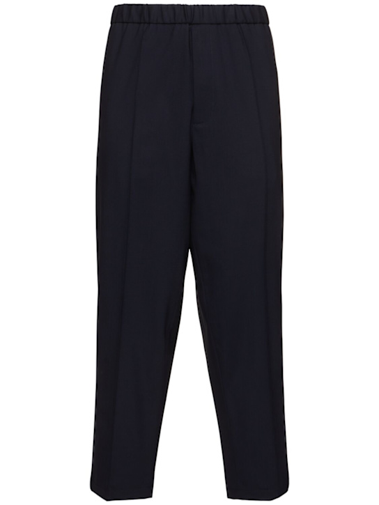 LuisaViaRoma Seven GaugePantaloni in misto lana tropical con pinces