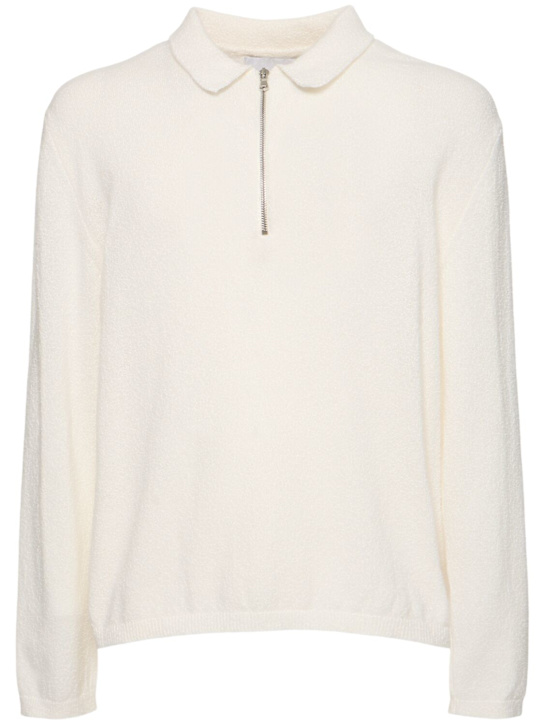 LuisaViaRoma Seven GaugePolo a maniche lunghe bouclé