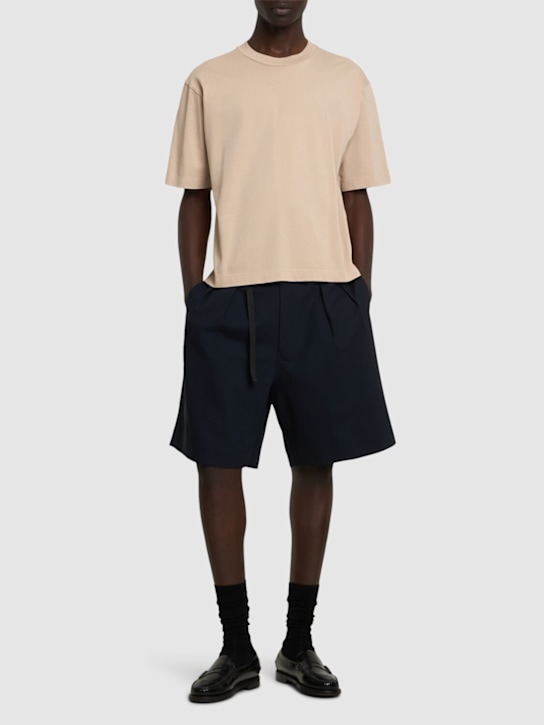 LuisaViaRoma Seven GaugeT-shirt In Jersey Pesante A Maniche Corte