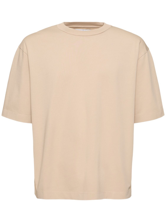 LuisaViaRoma Seven GaugeT-shirt in jersey pesante a maniche corte