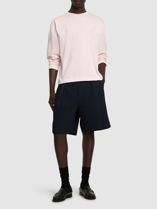 LuisaViaRoma Seven GaugeT-shirt In Jersey Pesante A Maniche Corte