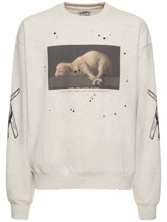 LuisaViaRoma SomeitFelpa Sacrifice in cotone vintage