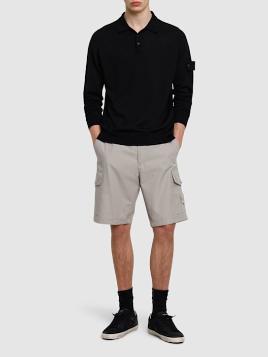 LuisaViaRoma Stone IslandBermuda Regular Ghost Shorts