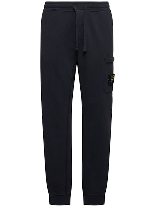LuisaViaRoma Stone IslandCotton logo patch sweatpants