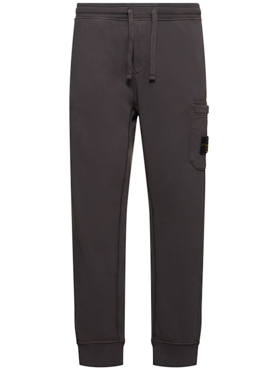 LuisaViaRoma Stone IslandCotton logo patch sweatpants