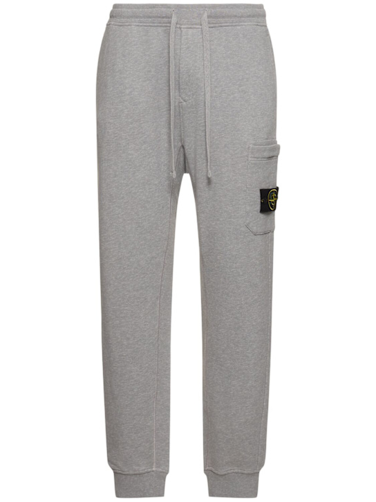 LuisaViaRoma Stone IslandCotton logo patch sweatpants