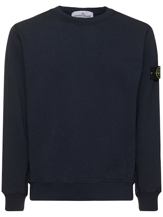 LuisaViaRoma Stone IslandCrewneck cotton sweatshirt