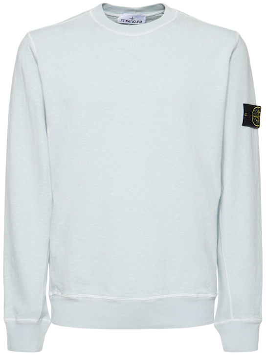 LuisaViaRoma Stone IslandCrewneck cotton sweatshirt